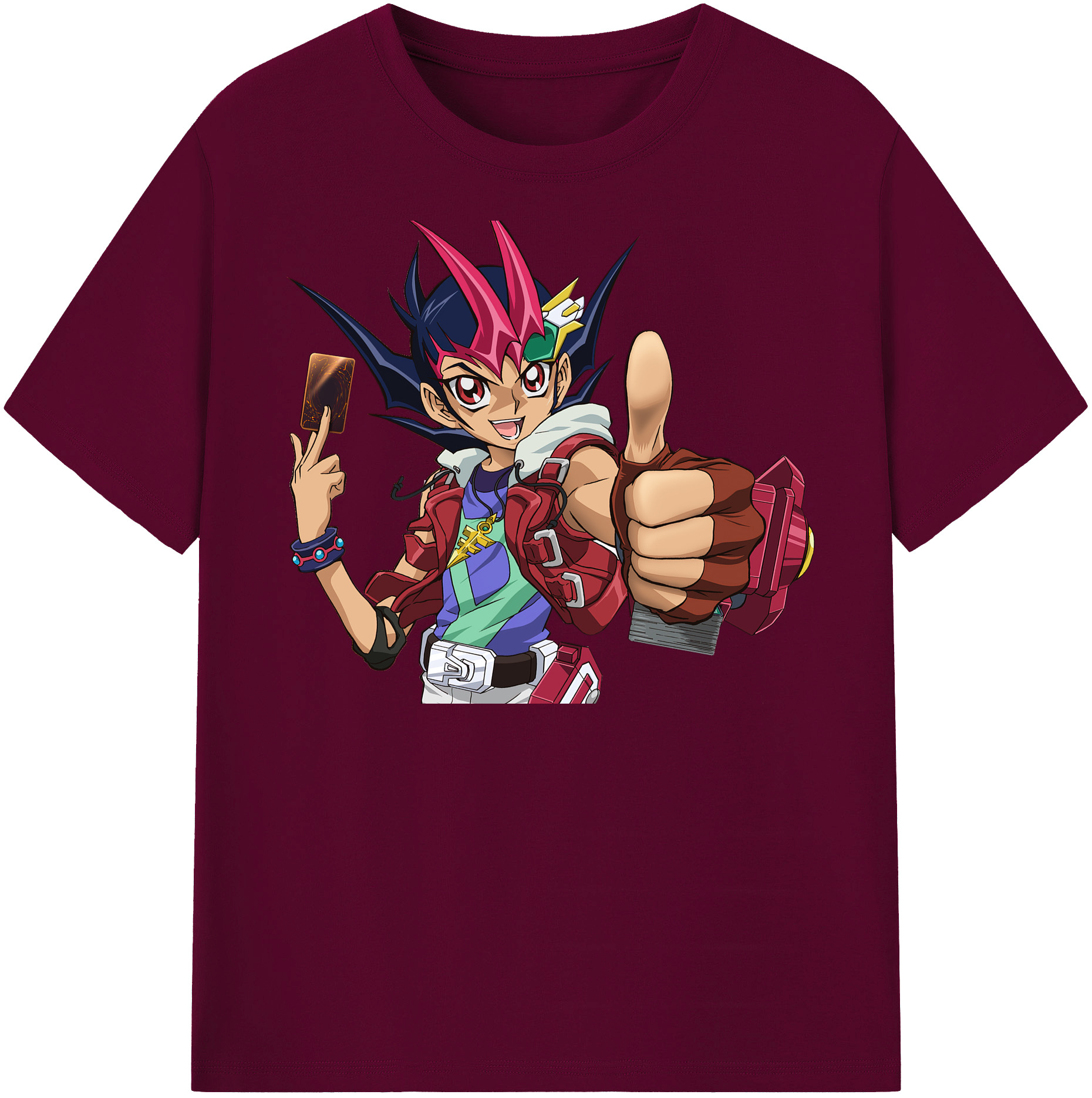 （画像用） 遊☆戯☆王 Yu-Gi-Oh! レディースカジュアルプリントTシャツ（綿100％）